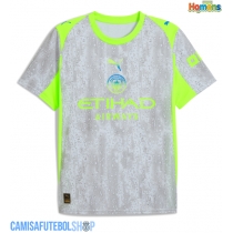 Camisa de time de futebol Manchester City Jeremy Doku #11 Replicas 3º Equipamento 2025-26 Manga Curta
